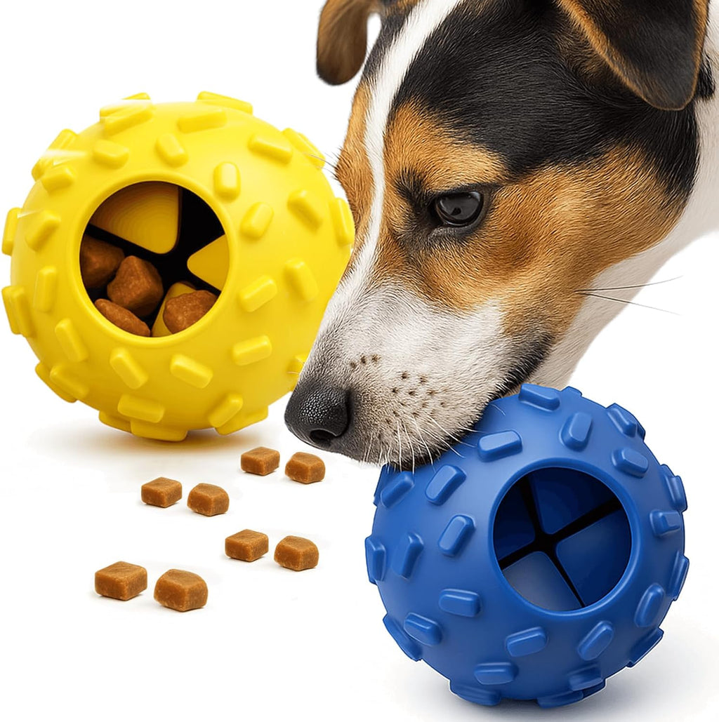Treat Dispensing Dog Toys - Interactive Cognitive Dog Treat Toy,Puzzle Ball for Puppies & Small Dogs,Promotes Slow Eating, Reduces Stress,Perfect for Fetch,Chewing & Training - Image 11