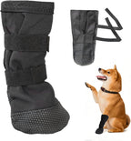 Shudyear dog paw recovery boot front view with strap