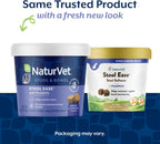 NaturVet Stool Ease 40 count container side view