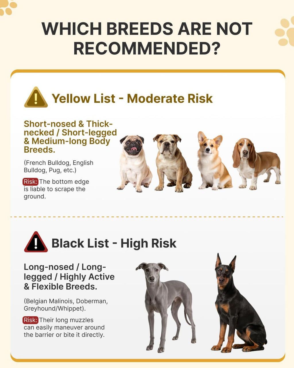 USA imported premium pet healing collar for dogs and cats