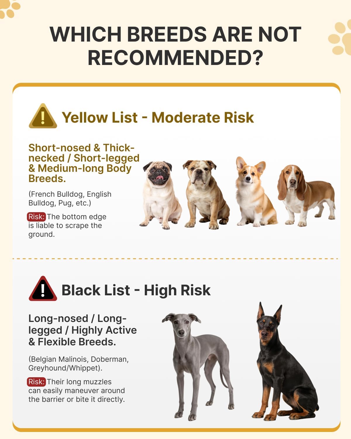 USA imported premium pet healing collar for dogs and cats