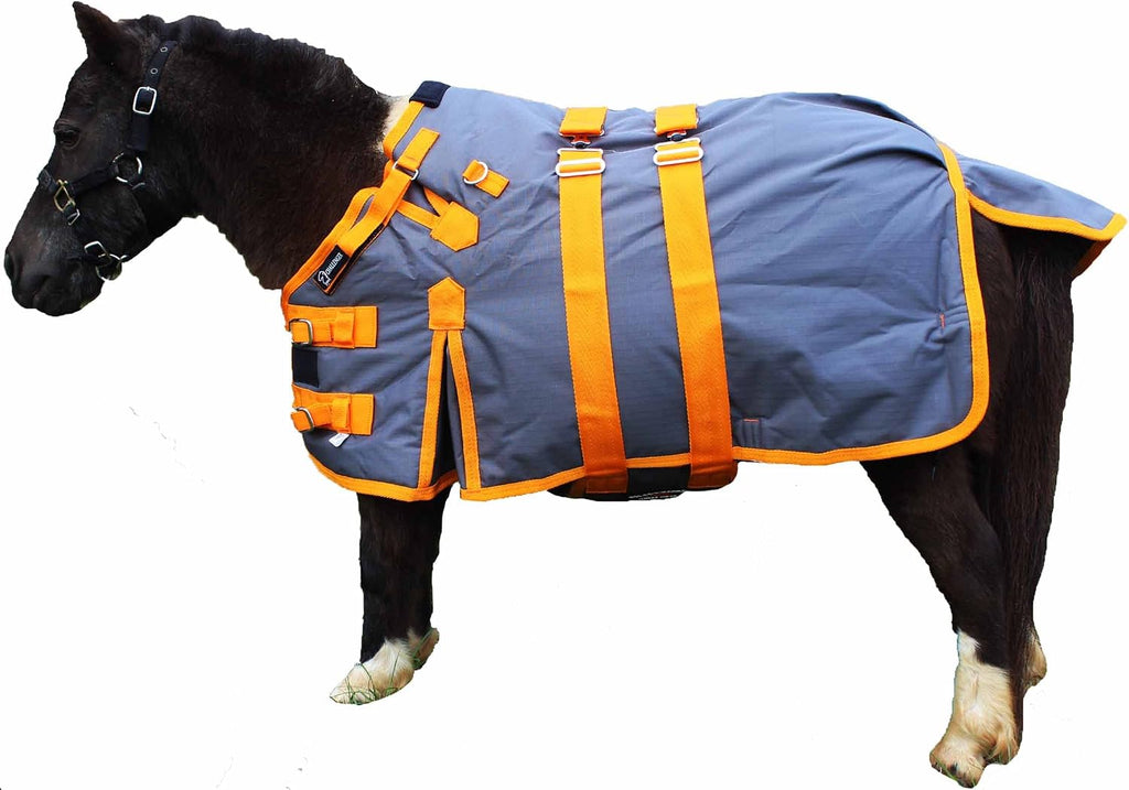 Challenger 1200D Miniature Weanling Donkey Pony Horse Foal Winter Blanket Teal 51945 - Image 15