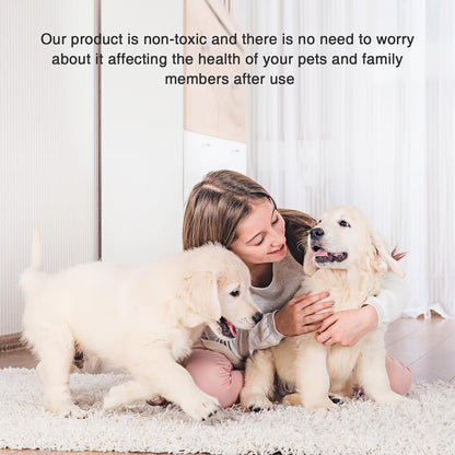 Effervescent pet odor neutralizer for dog and cat urine smells