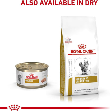Royal Canin Veterinary Diet Feline Adult Loaf in Sauce 5.1 Ounce individual can display.