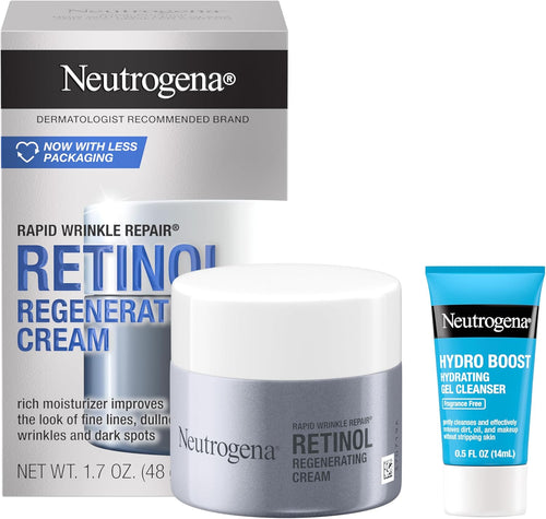 Neutrogena retinol face moisturizer with hyaluronic acid for wrinkle repair