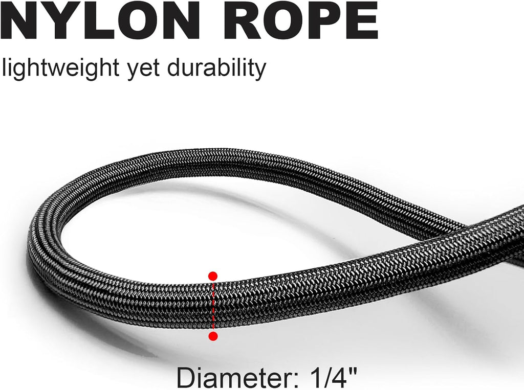 Close-up of the soft braided loop handle on the SEPXUFORE small pet lead.