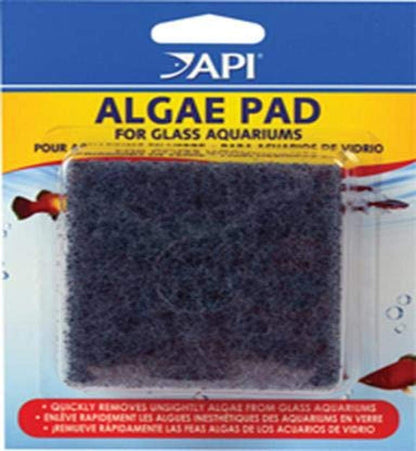 API Hand Held Algae Pad for glass aquariums front view packaging