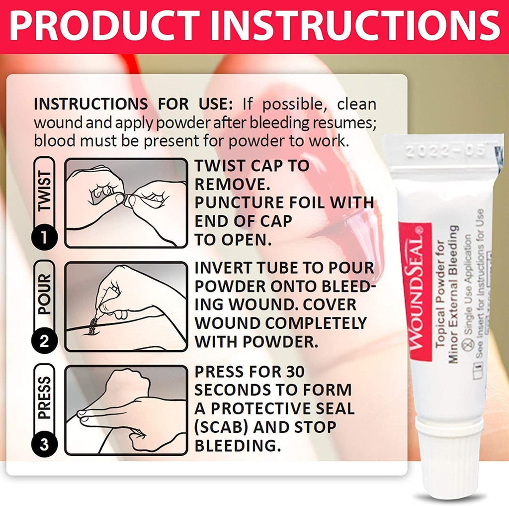 Authentic Biolife WoundSeal USA import product label