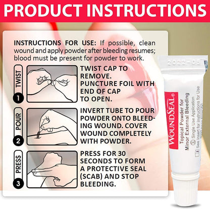 Authentic Biolife WoundSeal USA import product label