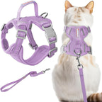 Cat Harness and Leash Set Escape Proof for Kitten Walking, Soft Adjustable Top Handle Vest Harnesses for Cats, Easy Control Breathable Reflective Small Medium Large, Pink, XS - Image 14