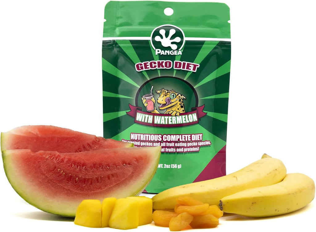 Pangea complete diet package highlighting real fruit ingredients