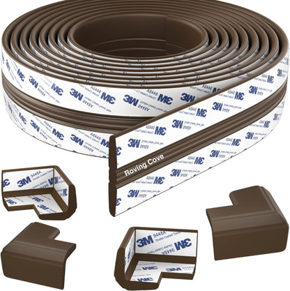 Roving Cove PreFit coffee brown furniture edge guard and corner protector set