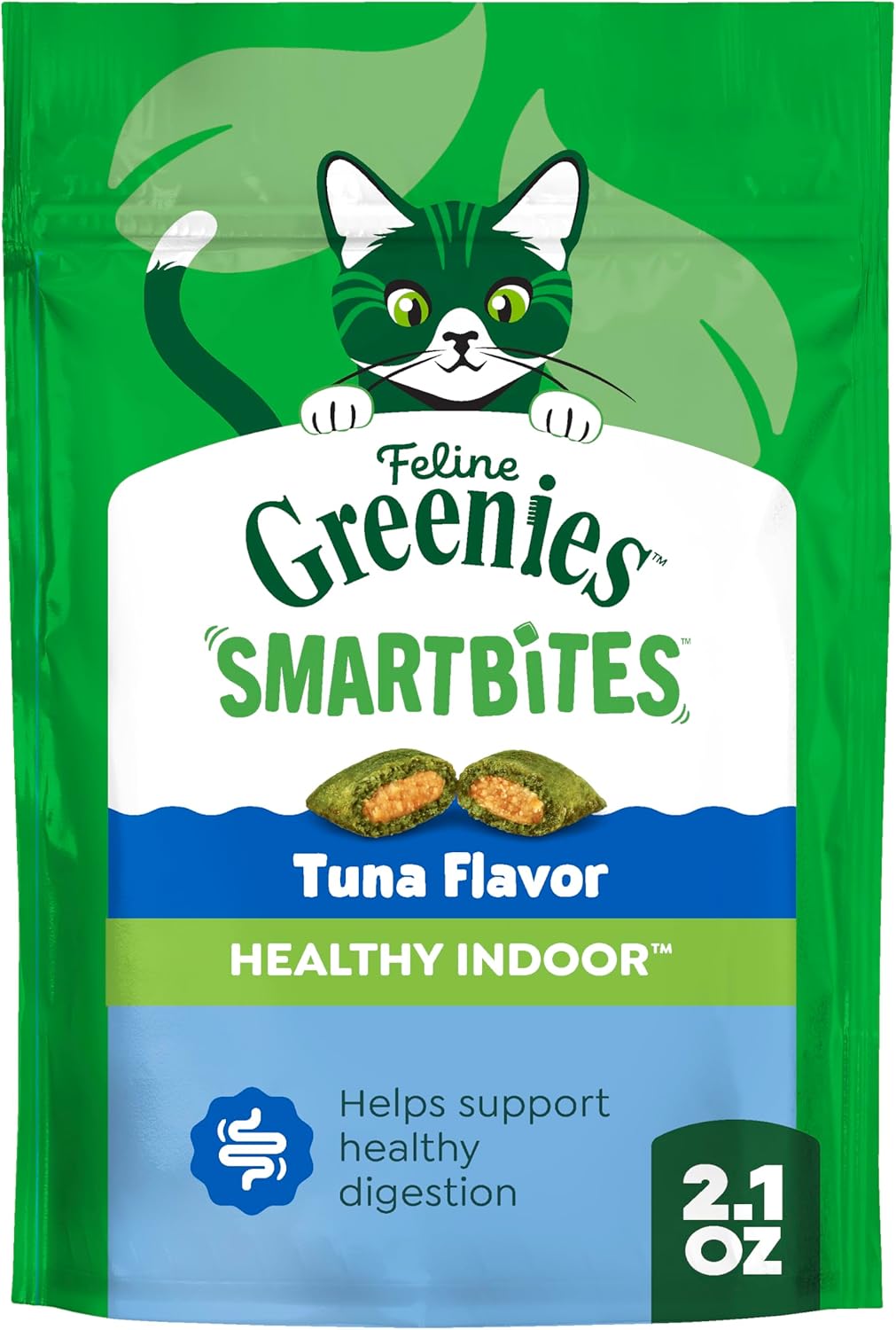 Greenies Feline Smartbites, Cat Treats Healthy Recipe, Indoor Cat Treats, Tuna Flavor, 16 oz. Tub - Image 15
