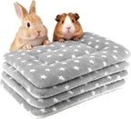 HeNdShe small pet blanket inside a wire crate for puppies.