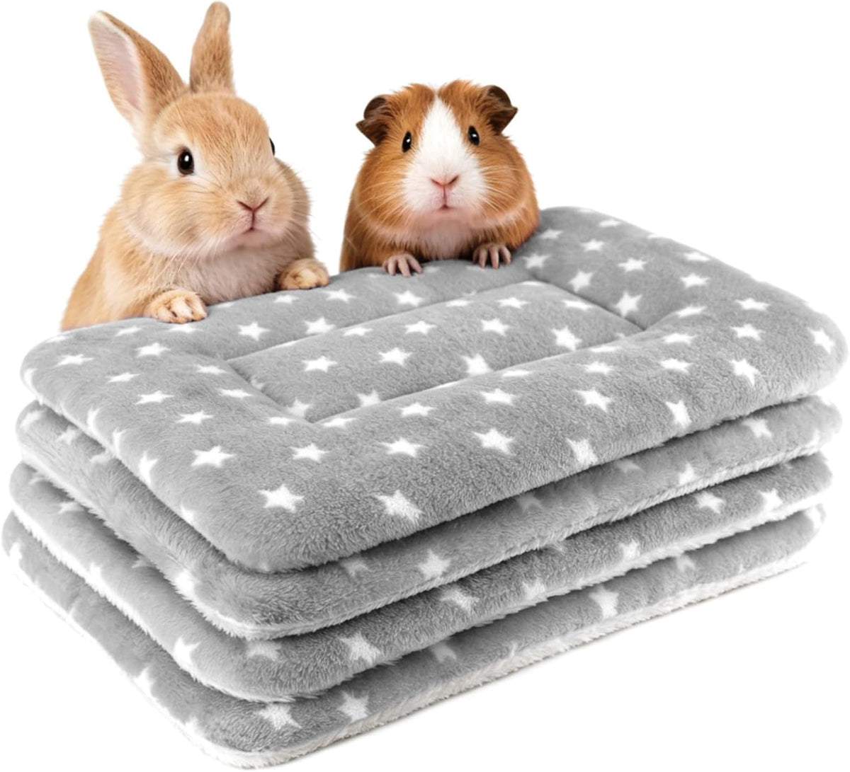 HeNdShe small pet blanket inside a wire crate for puppies.