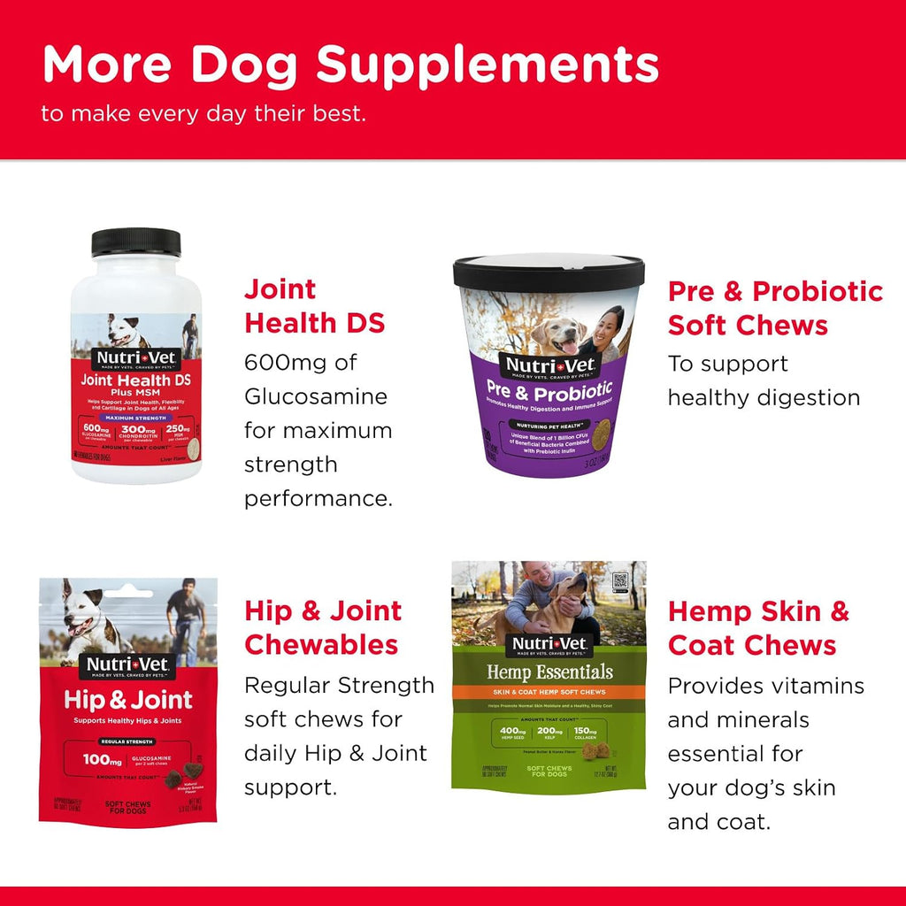 Nutri-Vet veterinary formulated dog biscuits side profile