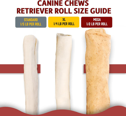 Canine Chews premium beef hide giant dog chew bone texture
