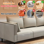 Demonstration of cutting Acostop protector to fit furniture corner