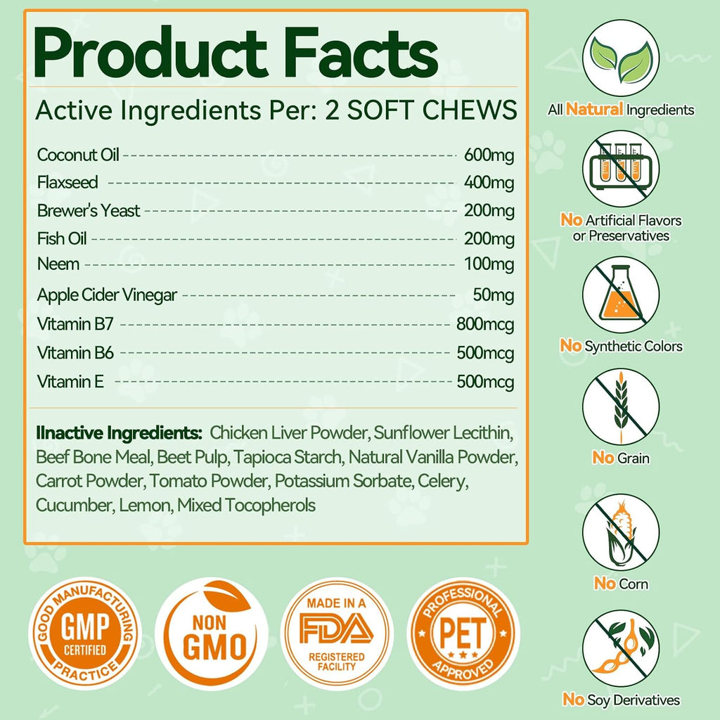 Carmelie chicken flavored pet wellness soft chews for all dog breeds and sizes