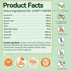 Carmelie chicken flavored pet wellness soft chews for all dog breeds and sizes