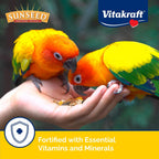 Sunseed conure food packet back view details