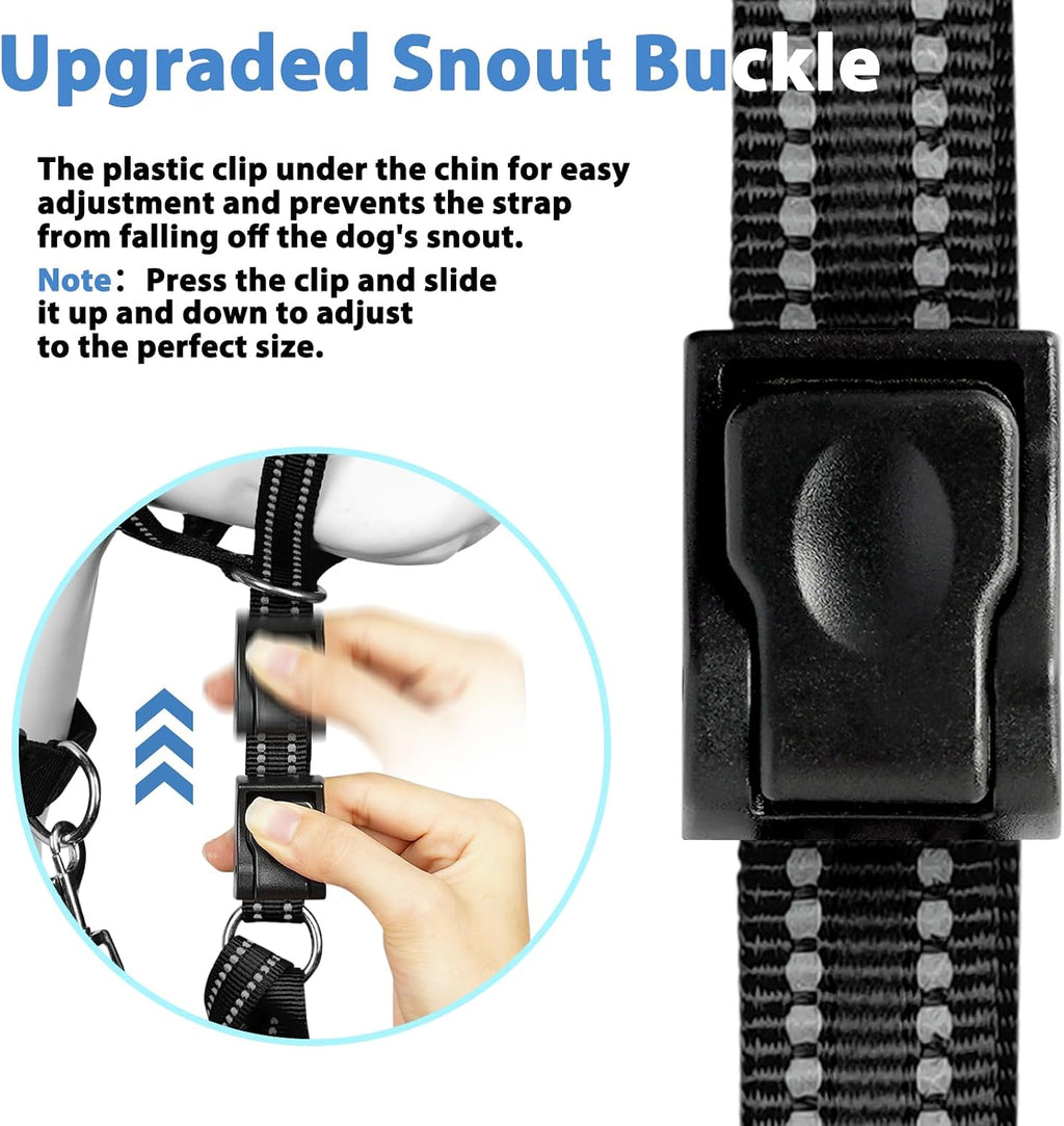 Reflective stitching on Barkless training dog leash