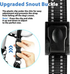 Reflective stitching on Barkless training dog leash