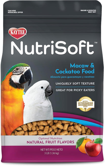 Kaytee Nutri Soft Pet Parrot & Conure Bird Food, 3 Pound - Image 11