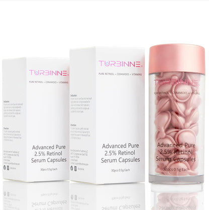 Pure 2.5% Retinol Serum Capsules. Look 5 Years Younger In 30 Days. Powerful Anti -Aging, Deep Hydration, Brightening, Reduce Acne, Dark Spots & Wrinkles (30 Count) - Image 12