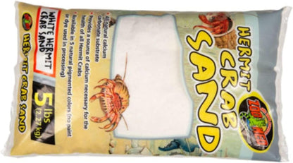 Close up of Zoo Med white sand texture