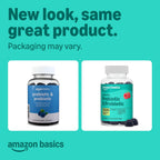Amazon Basics Prebiotic And Probiotic Gummies supplement facts label