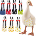 QBLEEV Pet Cole Duck Diapers for Baby Ducks, Chicken Diapers for Real Hens, Fashionable Duckling Nappy Poultry Cloth for Indoor Chick Goose Hen - Image 13