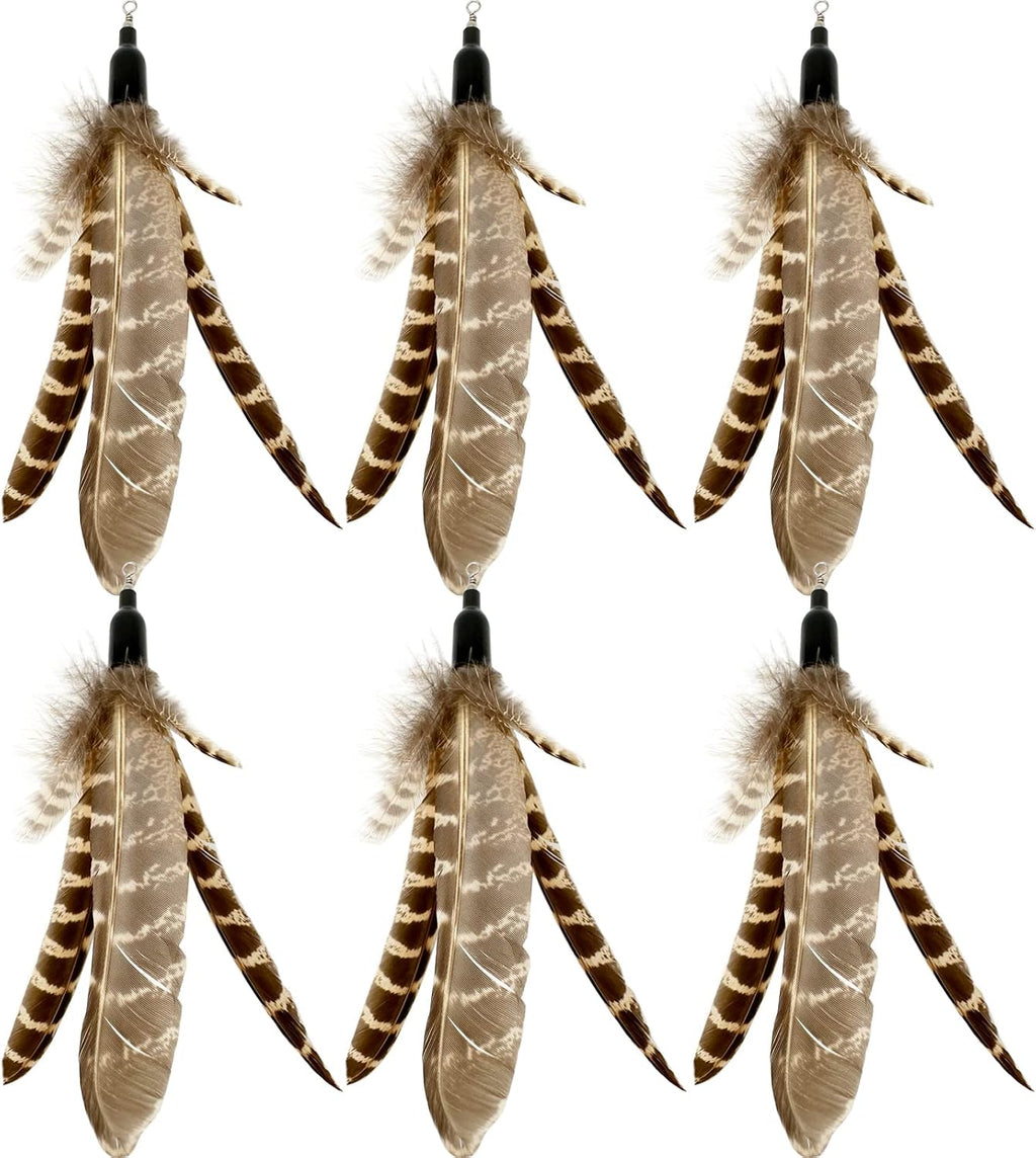 Premium pet interactive toy replacements designed for indoor cat wands