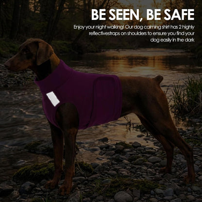 KOESON dog anxiety relief coat double compression chest wrap