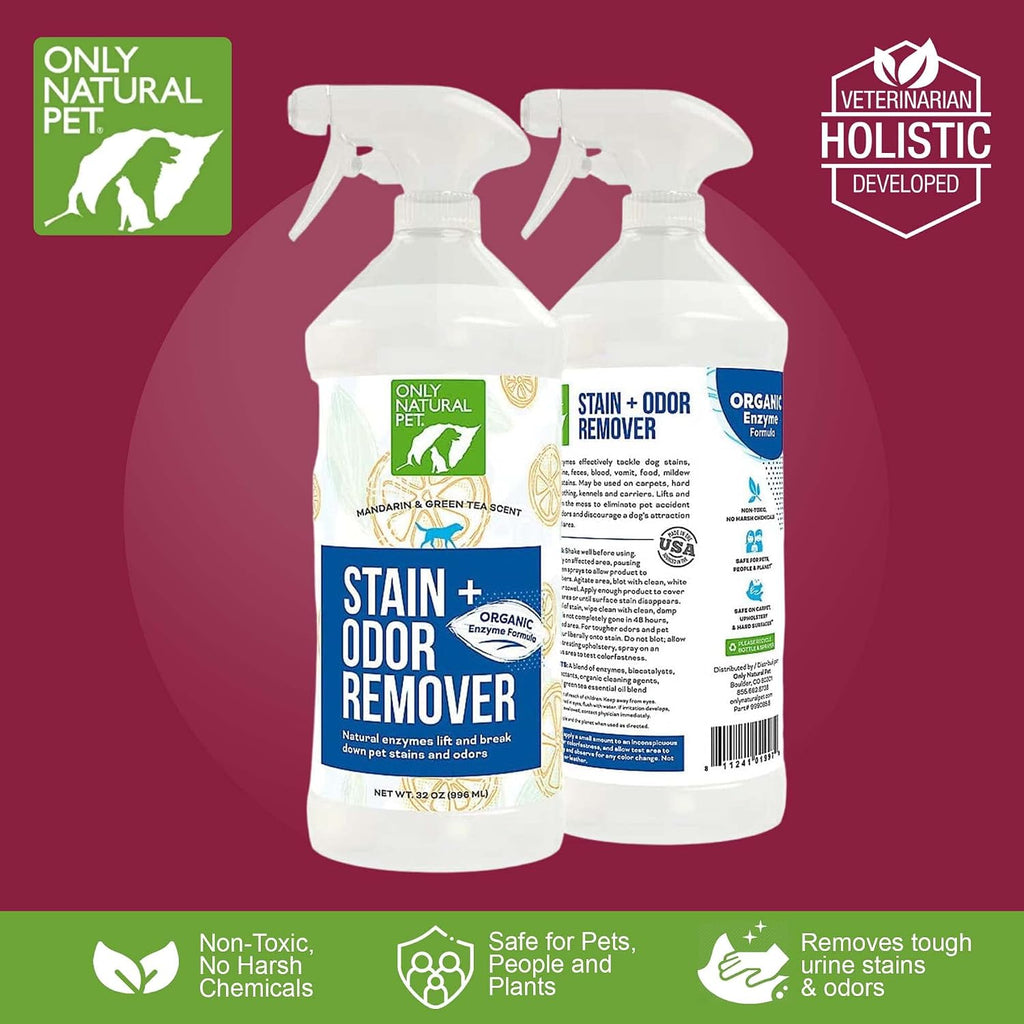 Professional pet odor eliminator spray bottle 32 fluid ounces