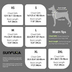Imported USA premium pet safety floating coat with leash D-ring attachment.