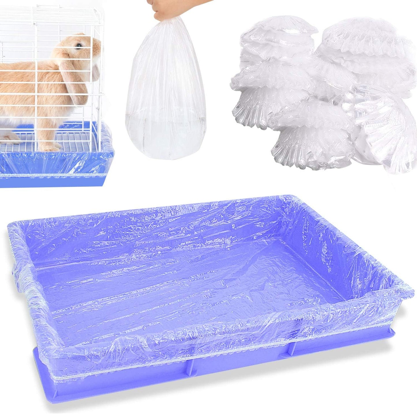 Upcessory 50 pieces disposable cage liners front view