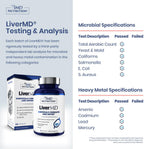 1MD Nutrition LiverMD - Liver Support Supplement | Siliphos Milk Thistle Extract & NAC - Supports Healthy Energy, Immunity & Overall Health - Liver Cleanse & Support | 60 Capsules - Image 2