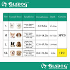 Transparent pet protective cone collar preventing scratching and wound licking
