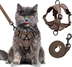 XL Cat Harness Escape Proof for Heavy Cats - Adjustable Vest Leash Set with 4 Buckles, Reflective Breathable Mesh for Extra Large Cats - Image 9