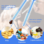 Nuanchu four piece pet syringe set laid out to display all components together