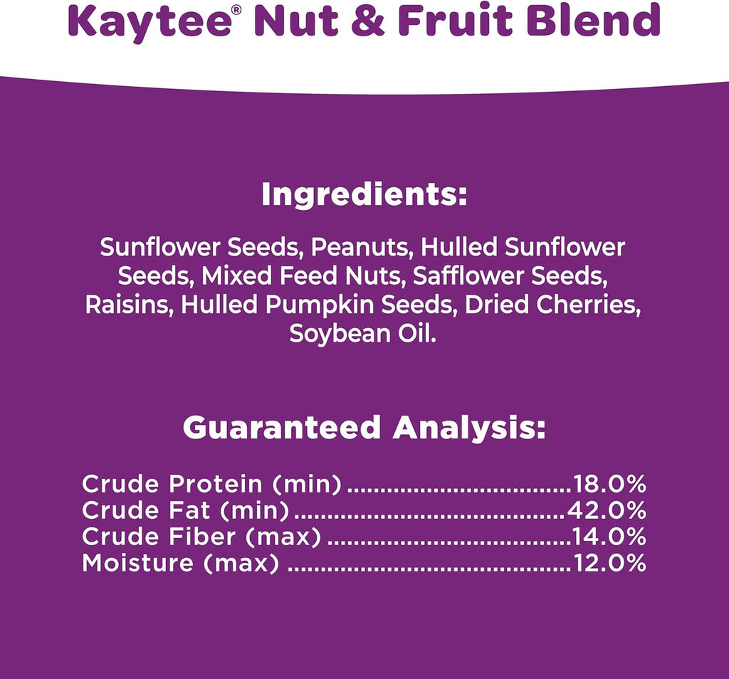 Detailed label information and feeding instructions on product packaging