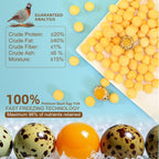 Nutritional breakdown and ingredient list on the back of the Texura pet treat packaging.