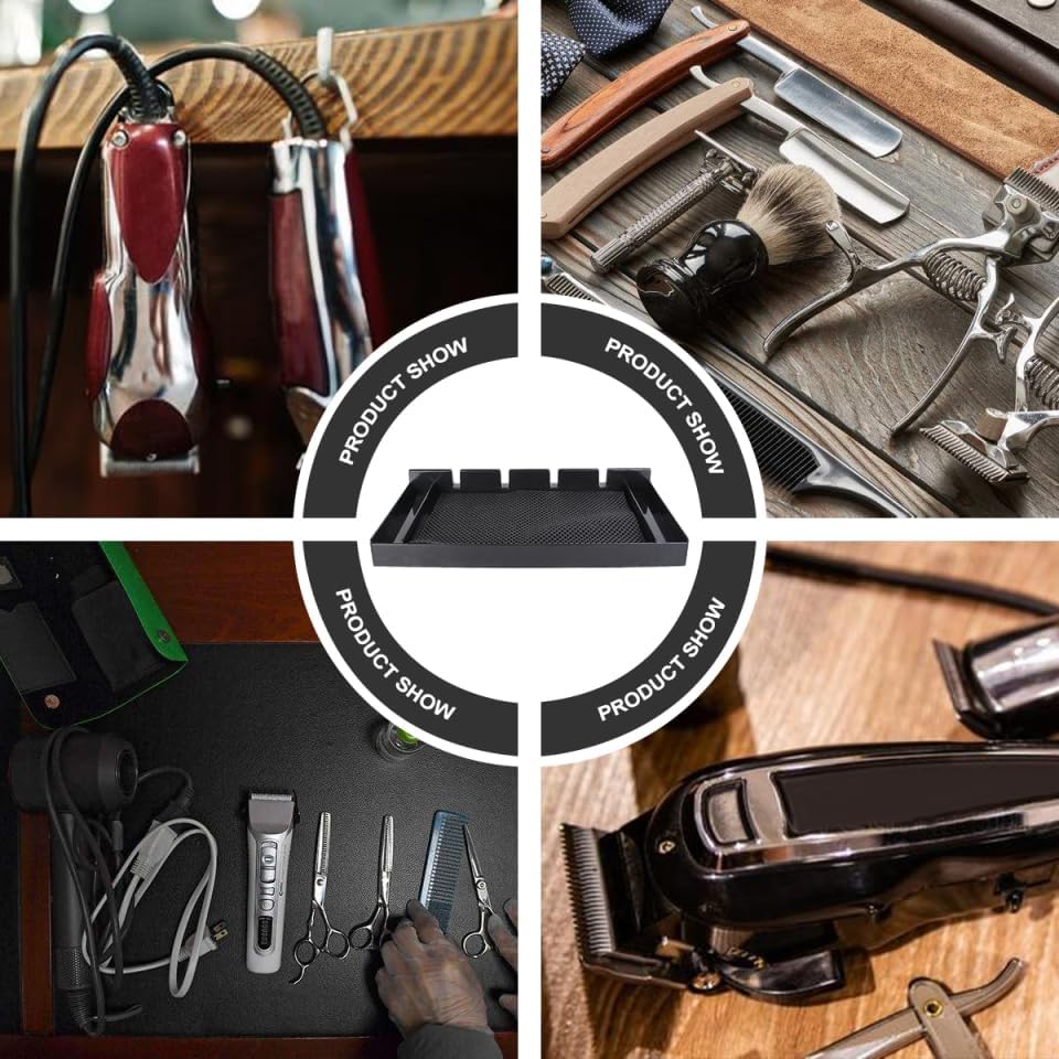 Mipcase authentic imported barber accessories tray keeping grooming tools neatly aligned