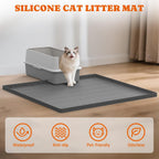 Waterproof pet feeding mat and urine proof floor protection pad