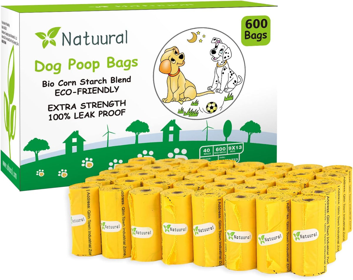 Dog Poop Bags-150 Counts with Holder (10 Rolls), Biodegradable Poop Bags, Eco-friendly and Easy to Open, Thick Dog Waste Bags (Green) - Image 13