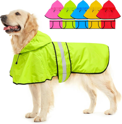 Sky blue water resistant pet apparel for medium breed dogs