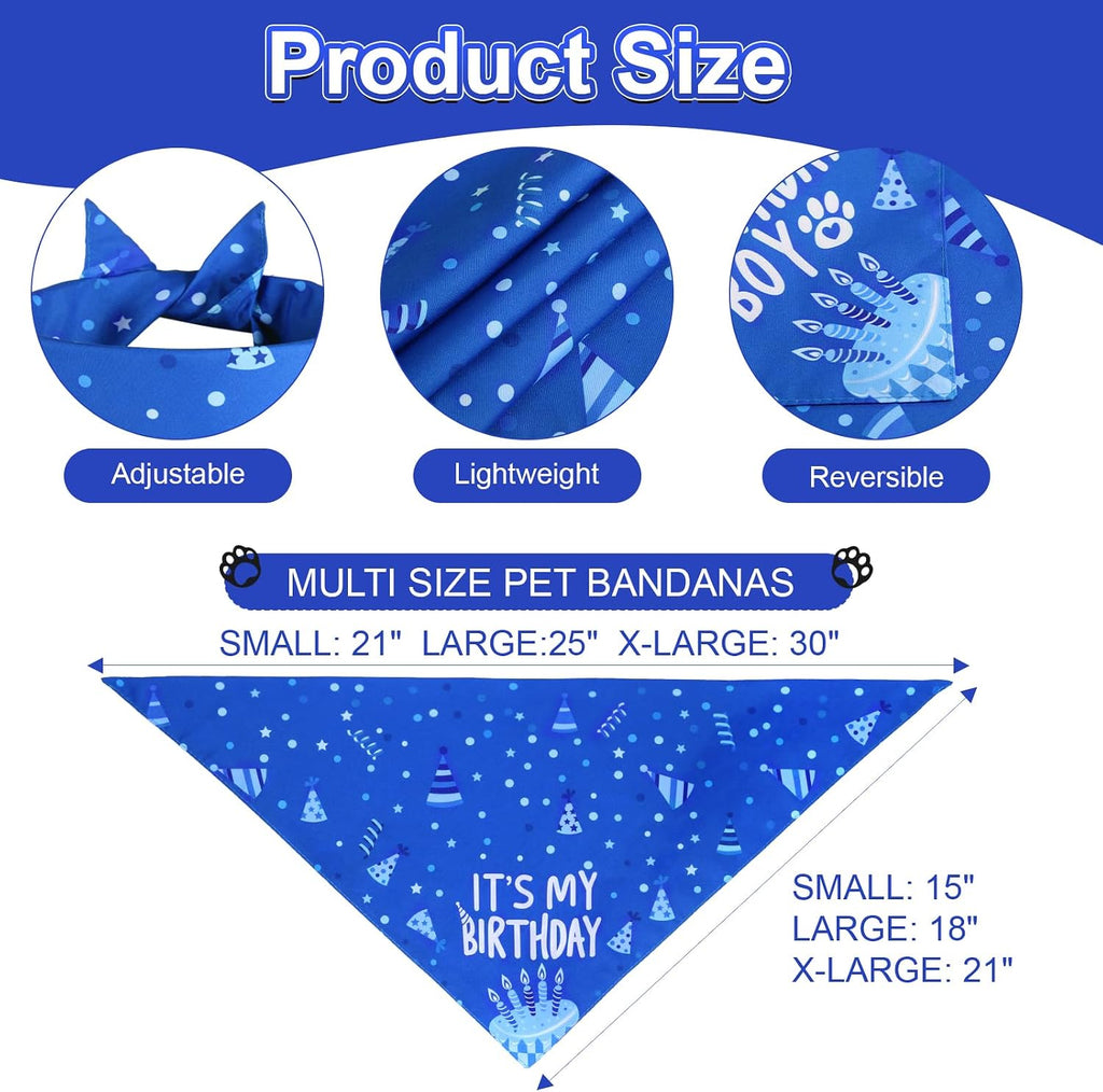 Agroon pet birthday accessory kit with interchangeable glitter age numbers zero to nine