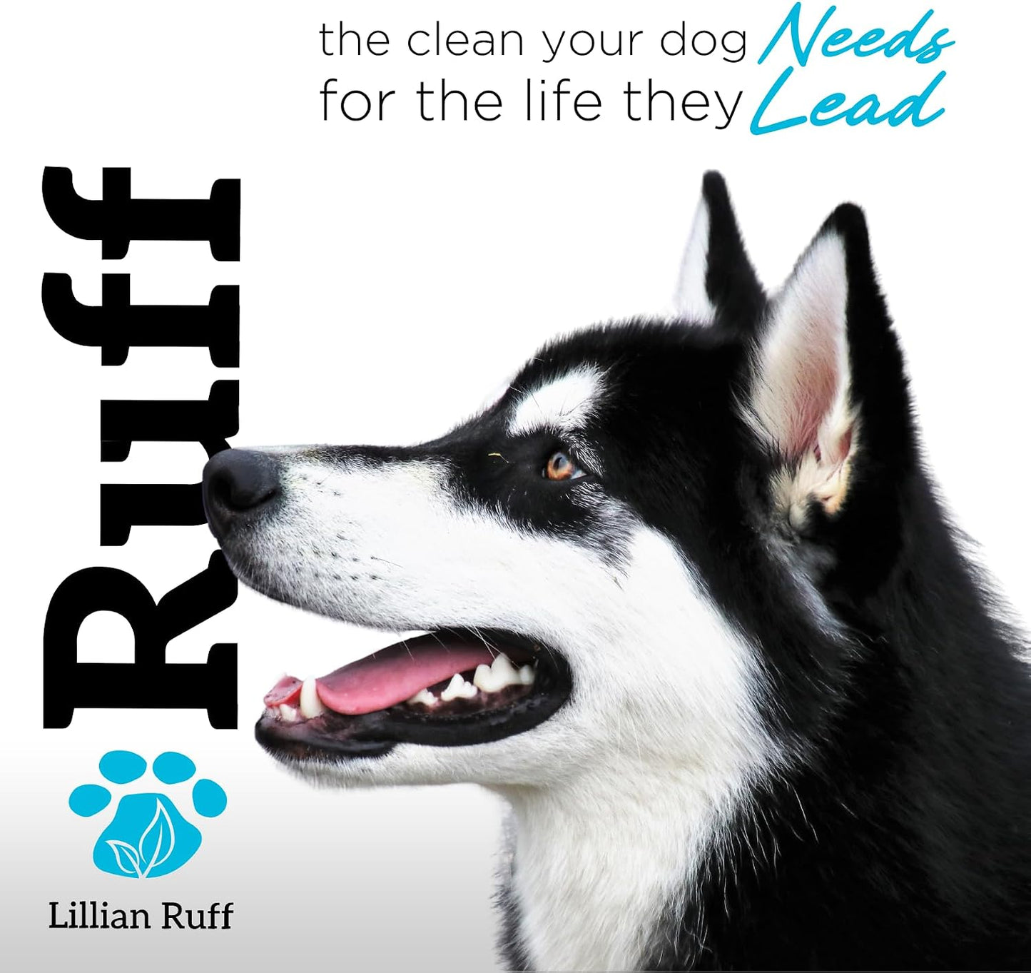 Lillian Ruff tear-free oatmeal and aloe puppy shampoo packaging display