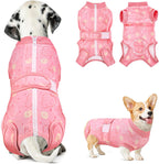 Nasjac Dog Surgery Recovery Suit - Zipper on Recovery Shirt for Female Dogs, Abdominal Wounds Cone E-Collar Alternative Onesie, Prevent Licking Dog Surgical Suit After Spayed (Daisy, S) - Image 10